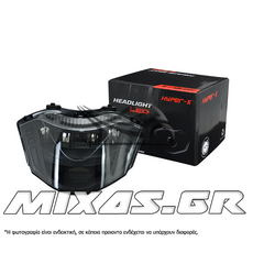 ΦΑΝΑΡΙ ΕΜΠΡΟΣ YAMAHA CRYPTON-X 135 LED ΦΙΜΕ ΜΠΛΕ HYPER-X