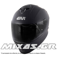ΚΡΑΝΟΣ GIVI ΚΛΕΙΣΤΟ (FULLFACE) 50.X + ΦΙΜΕ ΖΕΛΑΤΙΝΑ ΜΑΥΡΟ MAT