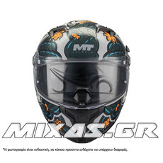 ΚΡΑΝΟΣ MT ΚΛΕΙΣΤΟ (FULLFACE) BRAKER SV THE KING B8 ΜΑΥΡΟ/ΓΚΡΙ/ΜΠΛΕ
