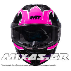 ΚΡΑΝΟΣ MT ΚΛΕΙΣΤΟ (FULLFACE) STINGER 2 ECE 22.06 TAGGER B8 ΜΑΥΡΟ/ΜΩΒ