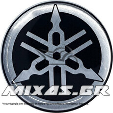 ΑΥΤΟΚΟΛΛΗΤΟ ΣΗΜΑ ΚΡΥΣΤΑΛΛΟ YAMAHA 4,5cm ΜΕΓΑΛΟ ΑΣΗΜΙ ΓΝΗΣΙΟ