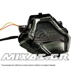 ΦΑΝΑΡΙ ΠΙΣΩ ΠΡΟΣΑΡΜΟΓΗΣ YAMAHA XT-660/MT-07/FZ6/XVS-650 LED ΦΙΜΕ ΜΕ ΦΛΑΣ MS-PARTS