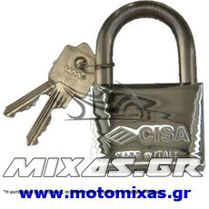 ΛΟΥΚΕΤΟ CISA LOCKING LINE 710/260-20 40mm ΚΟΝΤΟΛΑΙΜΑ INOX