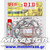 ΑΛΥΣΙΔΟΓΡΑΝΑΖΟ JT-DID YAMAHA XT-600 (91-03) (15-45) (520) ΜΕ ΜΑΥΡΗ ΑΛΥΣΙΔΑ
