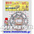 ΑΛΥΣΙΔΟΓΡΑΝΑΖΟ JT-DID YAMAHA XT-600 (15-45) (520) ΜΕ ΧΡΥΣΗ ΑΛΥΣΙΔΑ