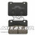 ΤΑΚΑΚΙΑ FERODO FDB2291/975 (ΕΜΠΡΟΣ MAXSYM-400 ABS) ECO FRICTION