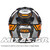 ΚΡΑΝΟΣ O'NEAL ΚΛΕΙΣΤΟ (MOTOCROSS) DSRS SQUARE V.23 ΜΑΥΡΟ/ΓΚΡΙ/ΠΟΡΤΟΚΑΛΙ
