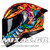 ΚΡΑΝΟΣ PILOT SNAKE SV REPTILE-X ΚΛΕΙΣΤΟ (FULLFACE) FLUO ΠΟΡΤΟΚΑΛΙ