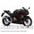 ΚΟΥΣΤΟΥΜΙ (FAIRING SET) HONDA CBR 400R (2022) 25ΤΜΧ