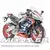 ΚΟΥΣΤΟΥΜΙ (FAIRING SET) APRILIA RS-660 (2021-2023) 10ΤΜΧ