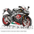 ΚΟΥΣΤΟΥΜΙ (FAIRING SET) APRILIA RSV-4 1000 (2016-2018) 29ΤΜΧ