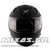 ΚΡΑΝΟΣ AXOR APEX ΚΛΕΙΣΤΟ (FULLFACE) ΜΑΥΡΟ ΜΑΤ