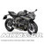 ΚΟΥΣΤΟΥΜΙ (FAIRING SET) TRIUMPH DAYTONA 660 (2024) 15ΤΜΧ