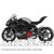 ΚΟΥΣΤΟΥΜΙ (FAIRING SET) DUCATI PANIGALE V4 (2023-2024) DOUBLE SEAT 16ΤΜΧ