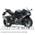 ΚΟΥΣΤΟΥΜΙ (FAIRING SET) KAWASAKI ZX-6R (2019-2023) 23ΤΜΧ