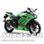 ΚΟΥΣΤΟΥΜΙ (FAIRING SET) KAWASAKI NINJA 250 (2008-2012) 15ΤΜΧ