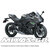 ΚΟΥΣΤΟΥΜΙ (FAIRING SET) KAWASAKI NINJA 650/ER6F (2020-2024) 26ΤΜΧ