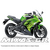 ΚΟΥΣΤΟΥΜΙ (FAIRING SET) KAWASAKI NINJA 650/ER6F (2009-2011) 22ΤΜΧ