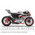 ΚΟΥΣΤΟΥΜΙ (FAIRING SET) DUCATI PANIGALE V2 (2020-2022) DOUBLE SEAT 22ΤΜΧ