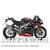 ΚΟΥΣΤΟΥΜΙ (FAIRING SET) APRILIA RSV-4 1000 (2008-2014) 26ΤΜΧ
