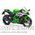 ΚΟΥΣΤΟΥΜΙ (FAIRING SET) KAWASAKI ZX-10R (2011-2015) 19ΤΜΧ