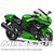 ΚΟΥΣΤΟΥΜΙ (FAIRING SET) KAWASAKI ZX-14R (2012-2023) 25ΤΜΧ