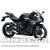ΚΟΥΣΤΟΥΜΙ (FAIRING SET) KAWASAKI ZX-250R (2020) 20ΤΜΧ
