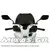 ΠΑΡΜΠΡΙΖ/ΖΕΛΑΤΙΝΑ MALOSSI HONDA SH-125/150 (20-24) ΦΙΜΕ