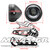 ΦΑΝΑΡΙ ΕΜΠΡΟΣ ΣΤΡΟΓΓΥΛΟ + ΒΑΣΕΙΣ UNIVERSAL ANGEL EYES RETRO STYLE 5.75inch 12v LED ΜΑΥΡΟ MS-PARTS