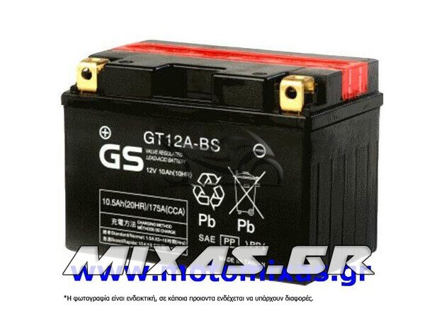 ΜΠΑΤΑΡΙΑ GS GT12A-BS/YTX12A-BS