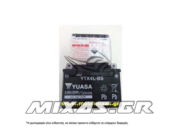 ΜΠΑΤΑΡΙΑ YUASA YTX4L-BS