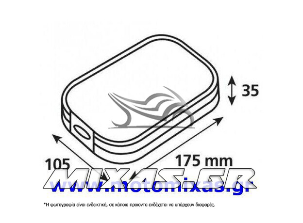 ΒΑΣΗ/ΘΗΚΗ ΣΤΗΡΙΞΗΣ KINHTOY/GPS ΑΔΙΑΒΡΟΧΗ 20-48mm (ΓΙΑ ΤΙΜΟΝΙ) LAMPA