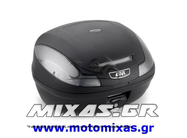 ΒΑΛΙΤΣΑ GIVI E470NT 47L SIMPLY ΜΑΥΡΗ/ΦΙΜΕ ΚΡΥΣΤΑΛΛΑ