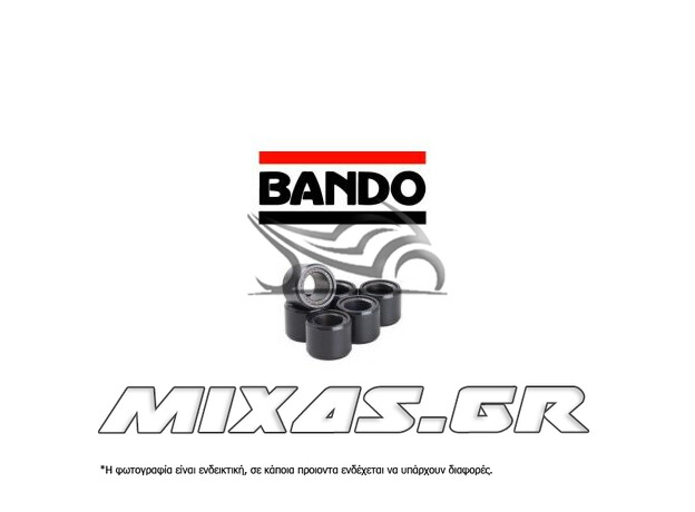 ΜΠΙΛΙΕΣ ΦΥΓΟΚΕΝΤΡΙΚΟΥ BANDO 23X18mm 17gr (6ΤΜΧ) X-MAX-300