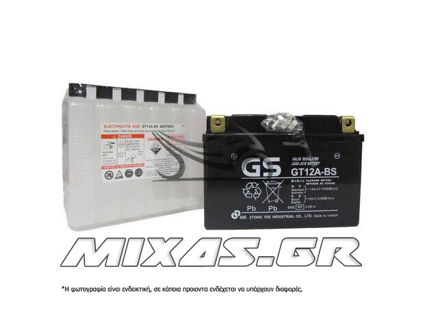 ΜΠΑΤΑΡΙΑ GS GT12A-BS/YTX12A-BS