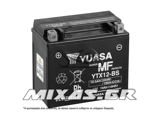 ΜΠΑΤΑΡΙΑ YUASA YTX12-BS INDO