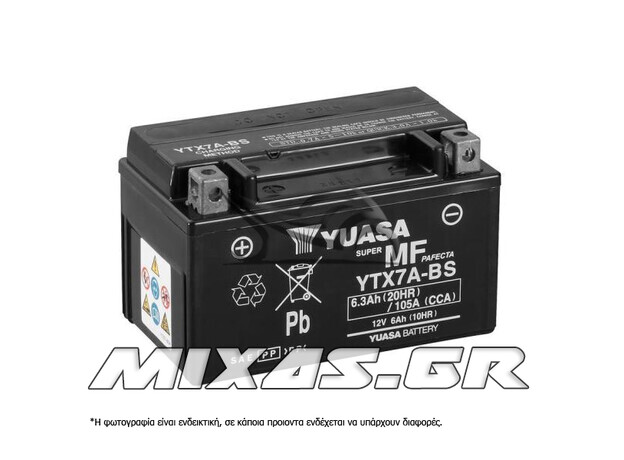 ΜΠΑΤΑΡΙΑ YUASA YTX7A-BS