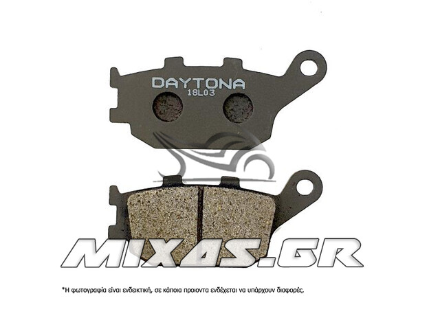 ΤΑΚΑΚΙΑ DAYTONA 84341-742-FA174 ΜΑΥΡΑ