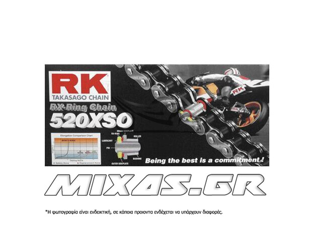 ΑΛΥΣΙΔΑ ΚΙΝΗΣΗΣ RK 520-114L XSO X-RING