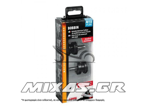 ΜΑΝΙΤΑΡΙΑ ΣΤΗΡΙΞΗΣ ΜΑΥΡΑ ΑΛΟΥΜΙΝΙΟΥ M10X125 LAMPA
