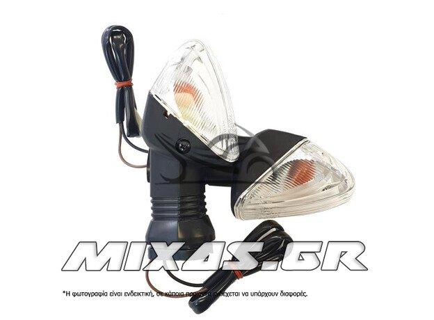 ΦΛΑΣ ΠΙΣΩ KAWASAKI Z-750/VERSYS-650/KLE NEO ΛΕΥΚΑ ΣΕΤ ROC