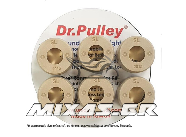 ΜΠΙΛΙΕΣ ΦΥΓΟΚΕΝΤΡΙΚΟΥ DR.PULLEY 20X15mm 11gr (6TMX)