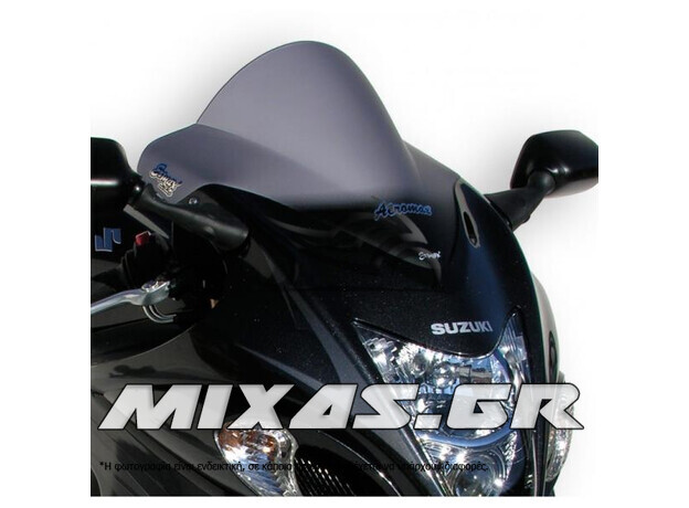 ΠΑΡΜΠΡΙΖ/ΖΕΛΑΤΙΝΑ ERMAX SUZUKI HAYABUSA GSXR-1300 (08-16) LIGHT BLACK