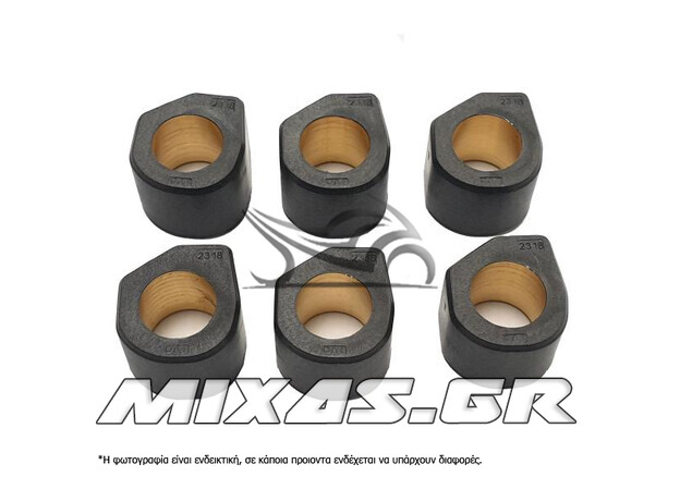ΜΠΙΛΙΕΣ ΦΥΓΟΚΕΝΤΡΙΚΟΥ DR.PULLEY 23X18mm 17gr (6TMX) SR RACING (X-MAX-300)