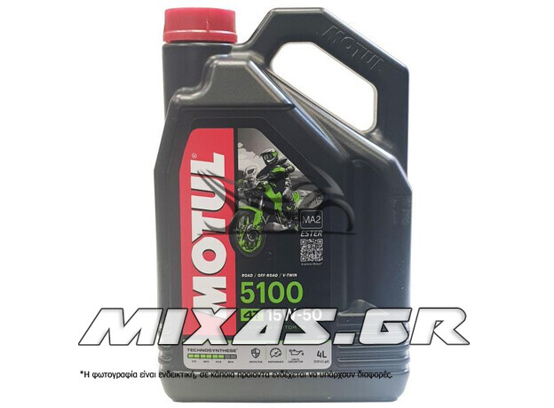 ΛΑΔΙ MOTUL 5100 4T SYN 15W-50 4L