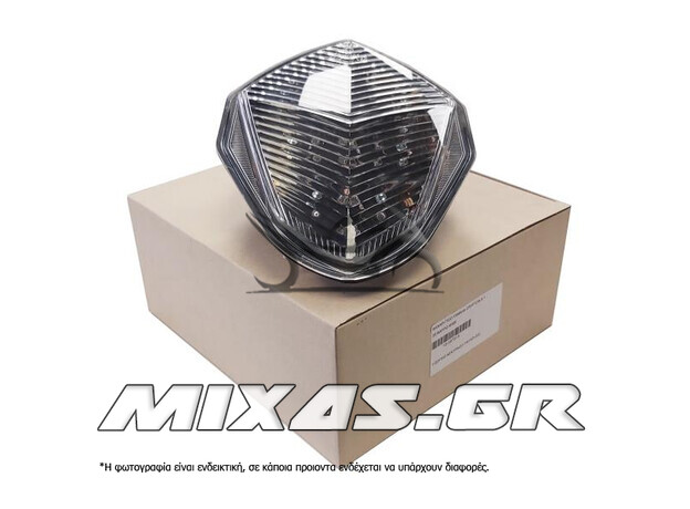 ΦΑΝΑΡΙ ΠΙΣΩ SUZUKI GSX-R 1000 (03-04) LED ΛΕΥΚΟ/ΜΑΥΡΟ ΧΩΡΙΣ ΦΛΑΣ ROC