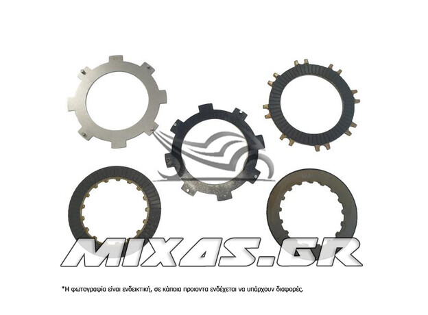ΔΙΣΚΟΙ ΣΥΜΠΛΕΚΤΗ HONDA C50 12V/GLX (3+2) W-STD