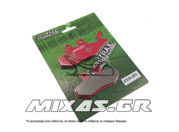 ΤΑΚΑΚΙΑ A-ARTRAX 173VD/FA353/888 ORGANIC ΠΙΣΩ SYM CITYCOM-300S