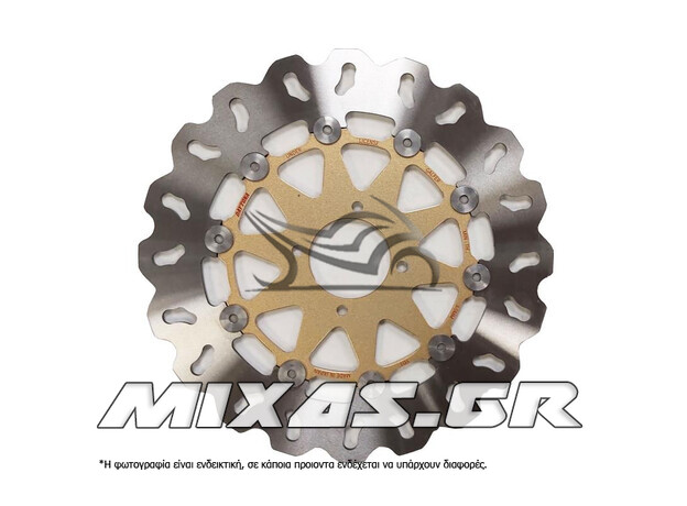 ΔΙΣΚΟΠΛΑΚΑ ΕΜΠΡΟΣ YAMAHA CRYPTON-X 135/105/110/115 ΜΕ ΑΝΤΑΠΤΟΡΑ DAYTONA