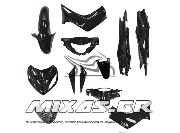 ΚΟΥΣΤΟΥΜΙ YAMAHA CRYPTON-X 135 ΜΑΥΡΟ ROC
